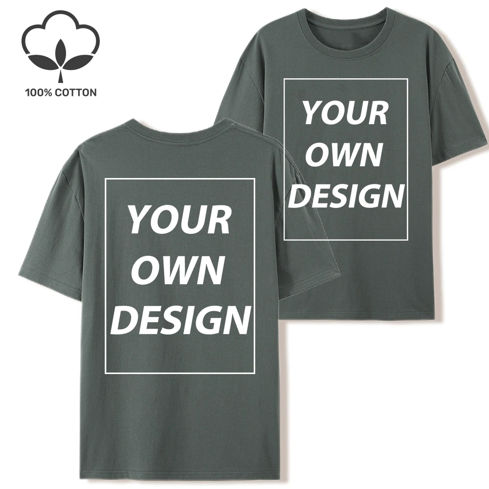 21 Farben Individuelles T-Shirt Personalisiertes Design Damen Casual Rundhals-T-Shirts Baumwolle Sommerkleidung Y2K Atmungsaktive Oversize-Tops – Detail 17