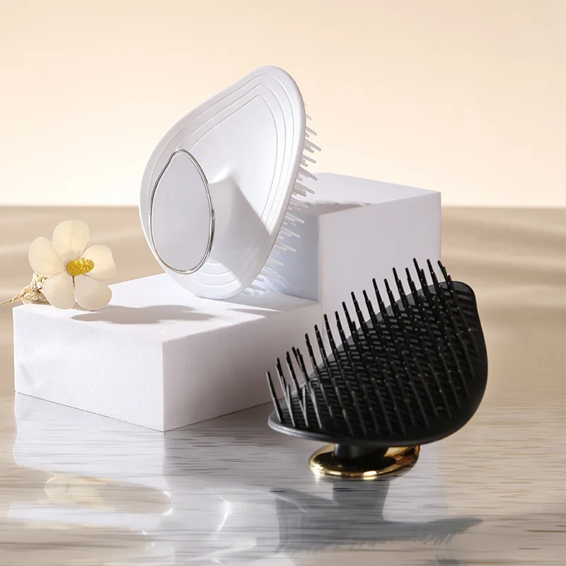 Leaf Hair Wash Massage Brush Premium Home Hair Washing Tool For Effective Scalp Cleansing And Relaxing Massage Shampoo Comb