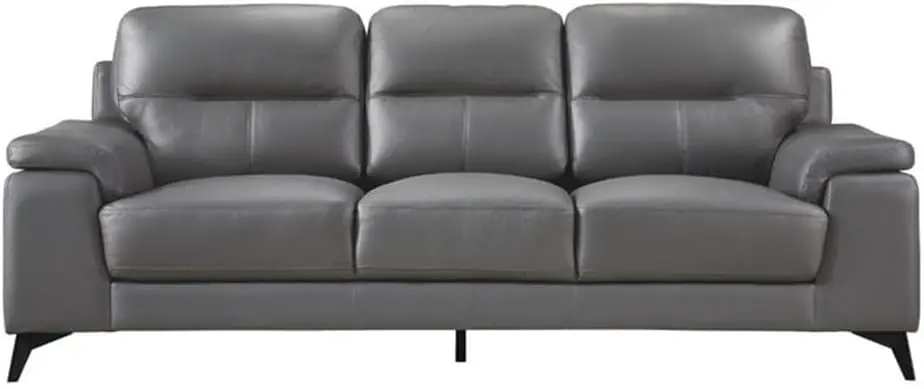 

Lexicon Mischa Leather Match Sofa in Dark Gray