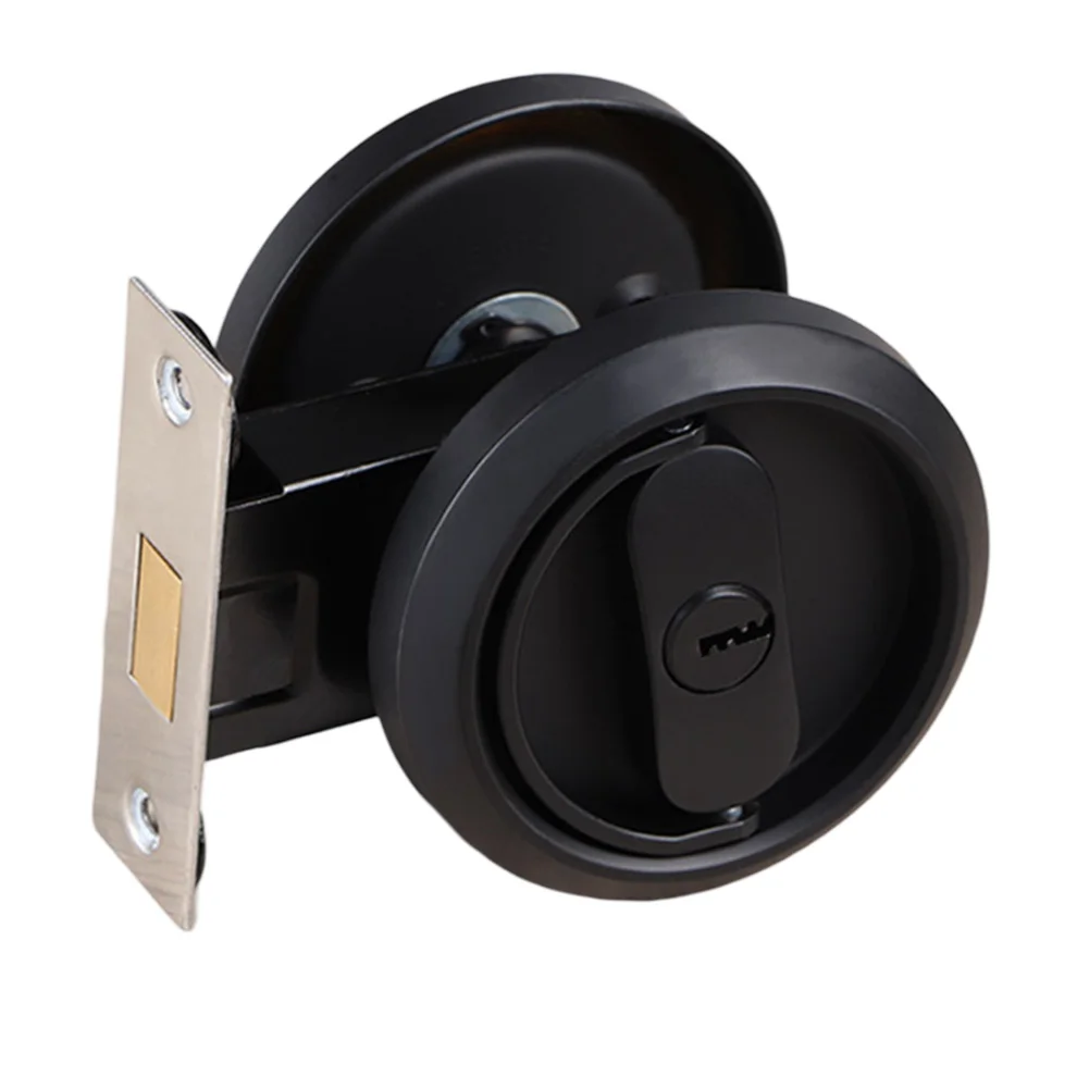 Anti-theft Lock Invisible Door Lock Door Installation 90-degree Rotation Comfortable Grip Design Door Width 35-50mm