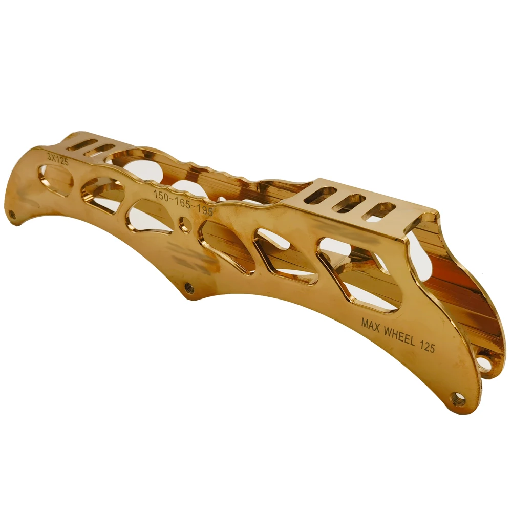 

Factory wholesale Gold color Aluminum alloy skate frame holder skate accessories