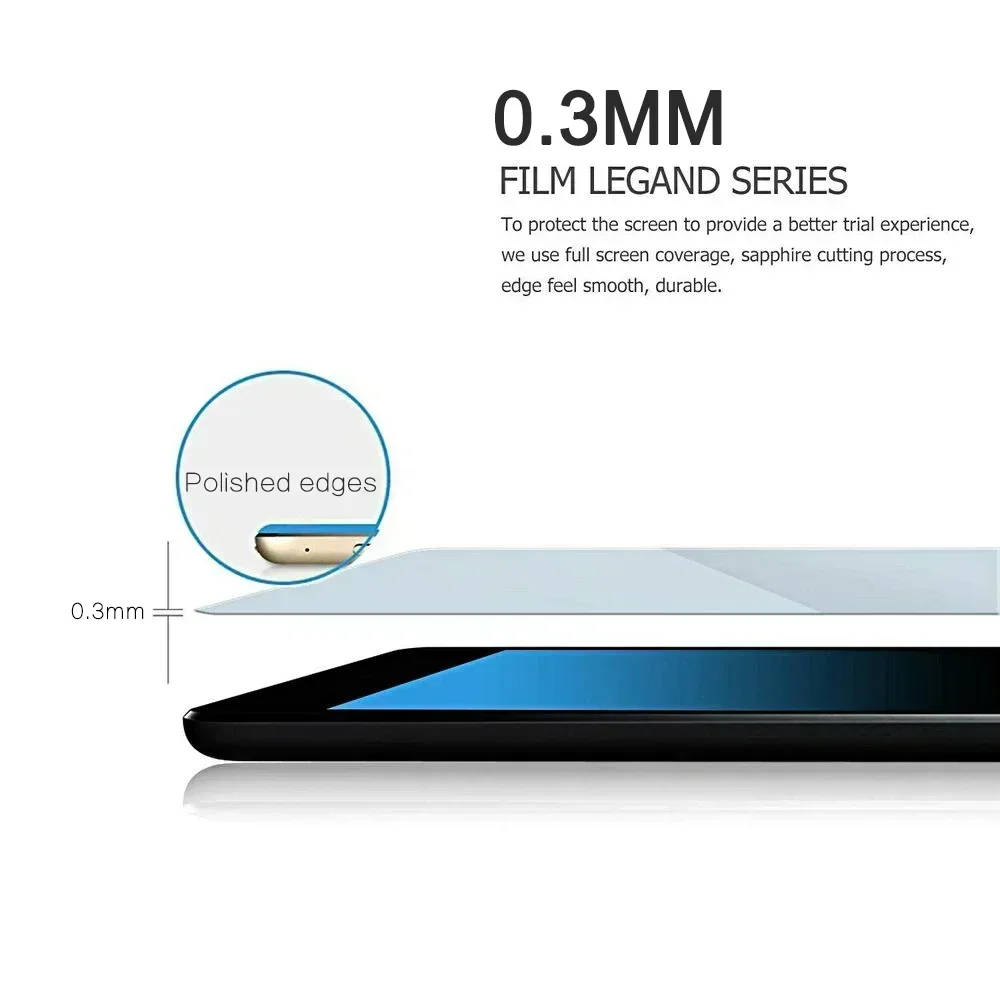 2PCSกระจกนิรภัยป้องกันหน้าจอสําหรับHuawei MatePad 10.4 10.8 Pro 11 T8 T 10S 2023 2022 2021 MediaPad T5 T3 10.1 9.6