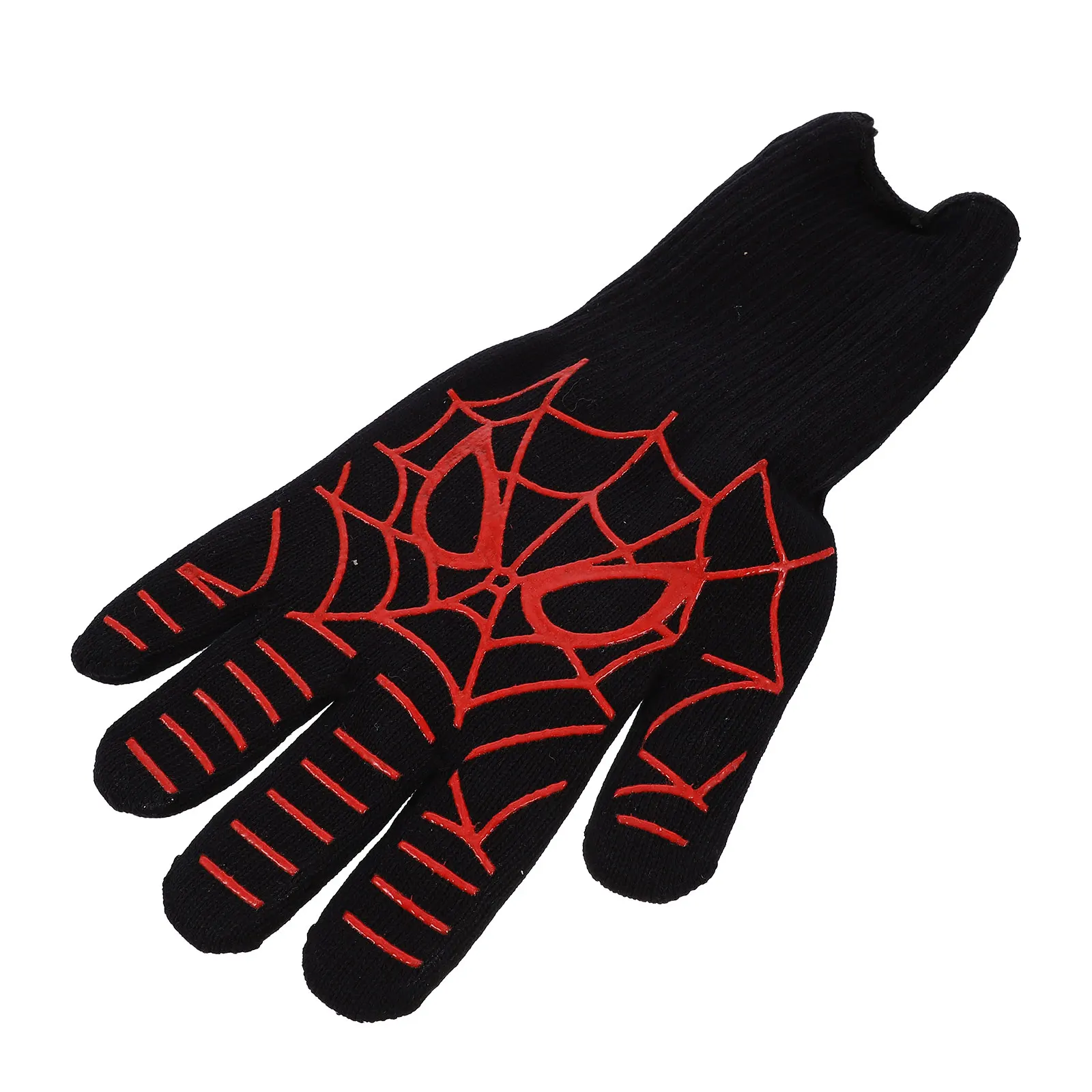 

Fireproof Gloves Heat Resistant Kitchen BBQ Oven Microwave Insulated Cooking Flame Retardant Silicone Fabric Reusable Washable