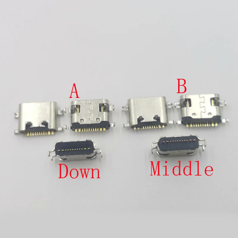 2-50Pcs Charging Charger Dock Type C USB Port Connector Plug For Ulefone Power 3 3S 5 5S Armor 3T 3W 3WT Bluboo S8 Plus S3 S1