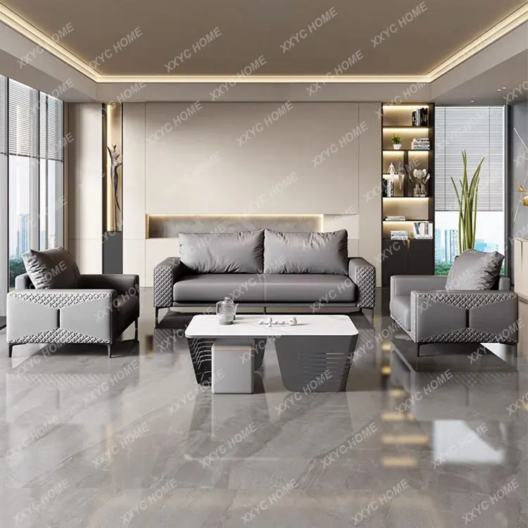 Liyu Furniture Wholesale Italian Latest Design Sofa Set Three Seater Modern