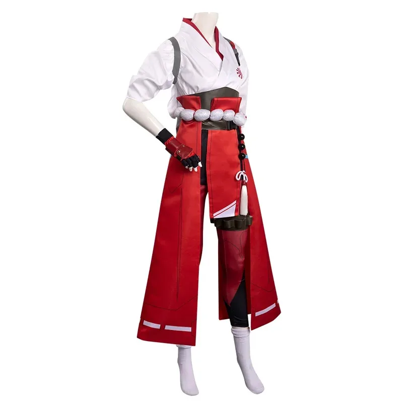 أزياء OW فانتازيا كيريكو التأثيرية للنساء البالغات فستان كيمونو قفازات ملابس الهالوين كرنفال حفلة لعب الأدوار البدلة؛ 2، r'6؛ t. #5