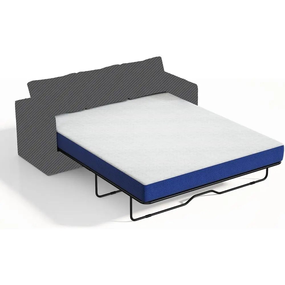 4 Inch Queen Soa Mattr,Replace Pull Out Soa Queen Mattr,Ultra Sot Removable Cover, Non-Slip Bottom, Supportive Seat Pad or RV, B
