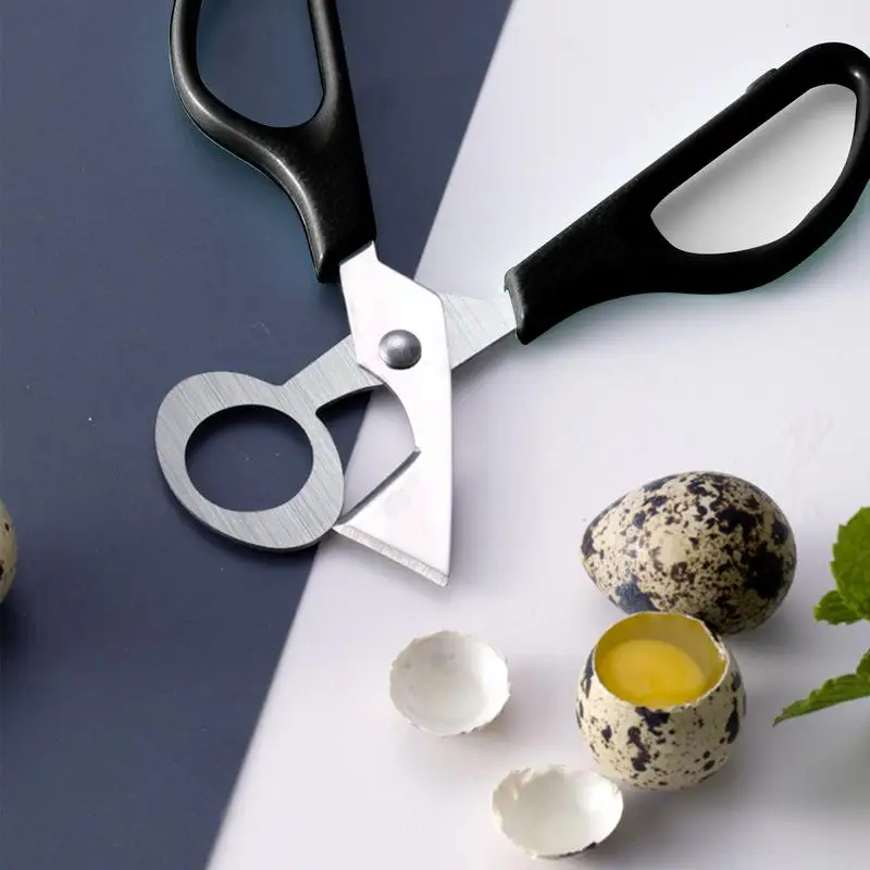 Quail Open Crack Small Egg Shell Scissor Cut Bird Eggshell Separator Cigar Cutter Opener Tool Clipper Cracker Blade Shear
