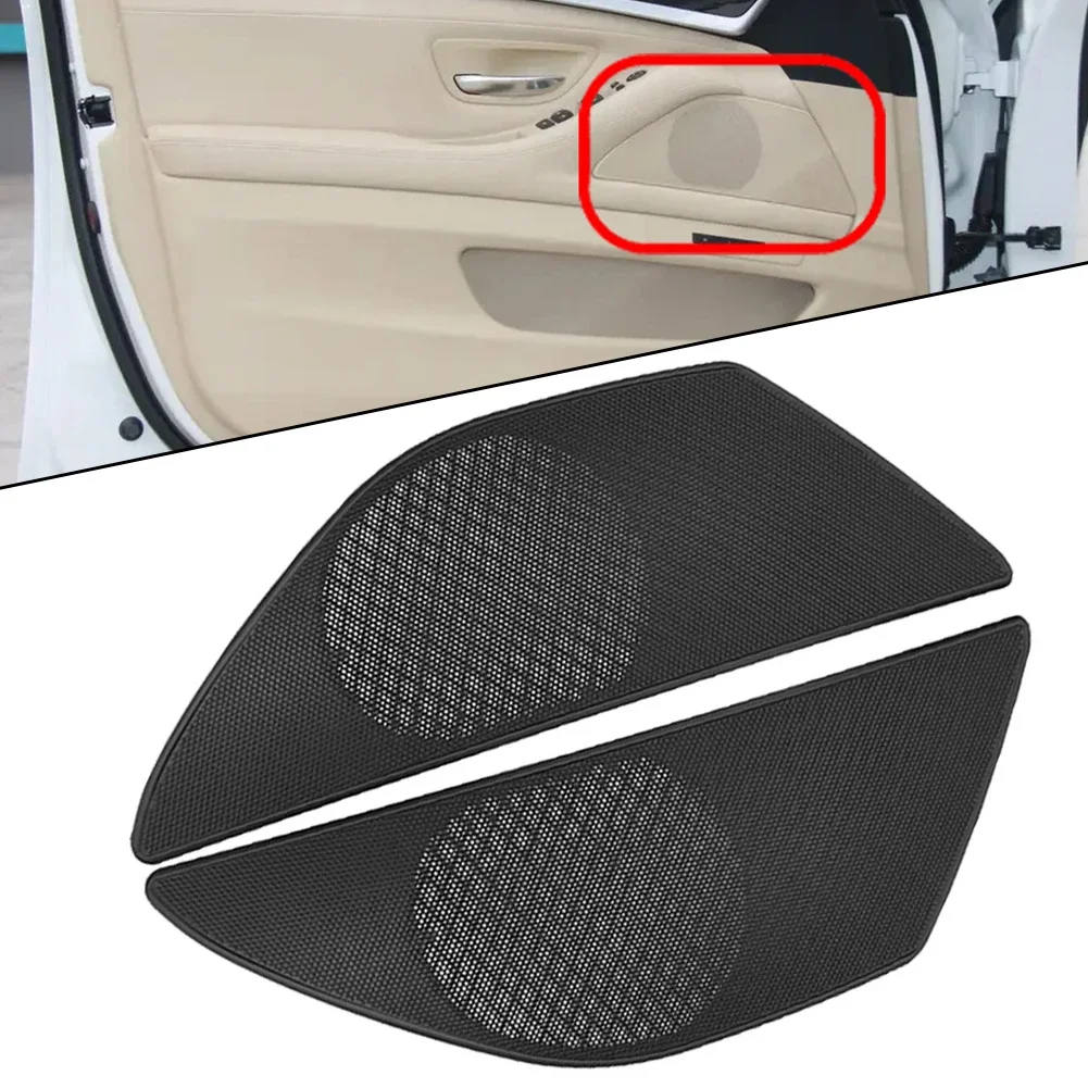 

Newest Sale 2Pcs For BMW 5 Series F10 F11 F18 Front Loudspeaker Cover Grille Left & Right Replacement Car Accessories