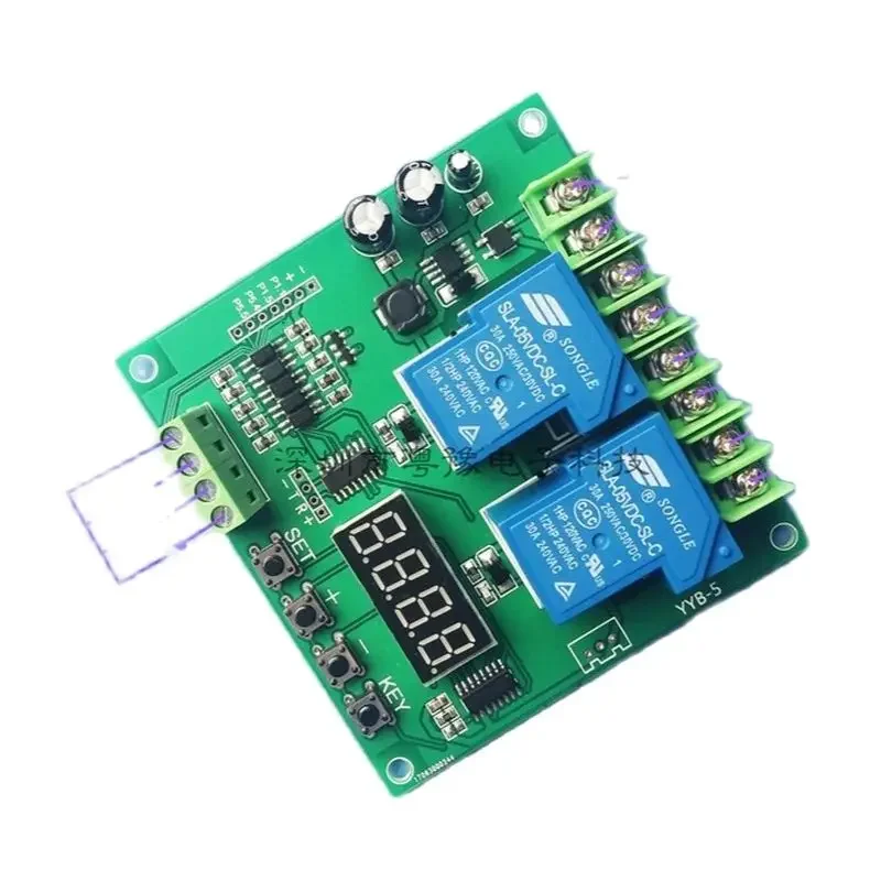 

YYB-5 DC YYB-3 AC Two-way Relay AC Motor Forward and Reverse Module DC 12V/24V Circuit Board Solenoid Valve Pump Controller