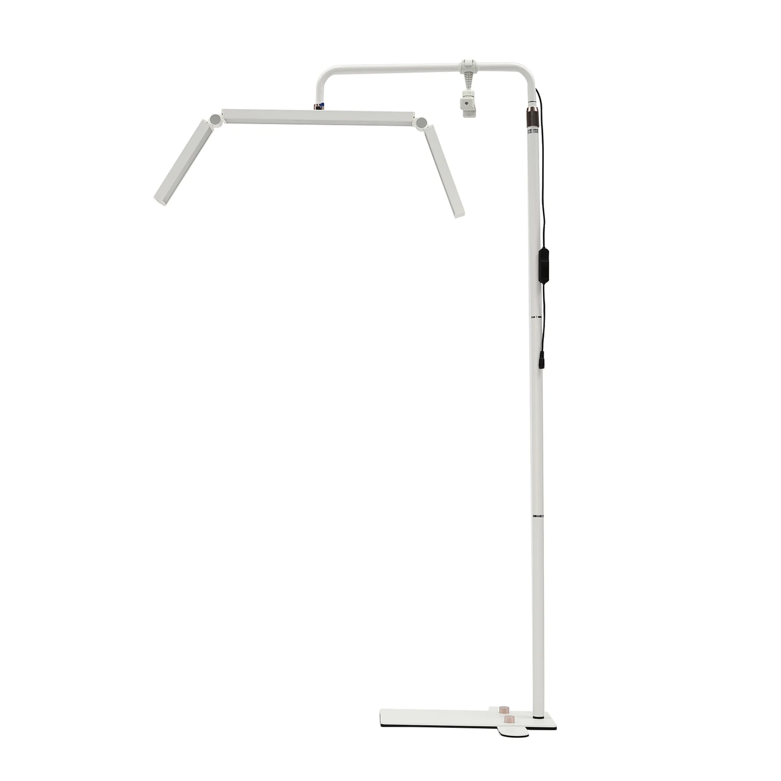 

Свет для наращивания ресниц, татуировки PMU Estheticians Salon SPA, крутое/теплое/нейтральное освещение, полумесяцевый свет с держателем для телефона