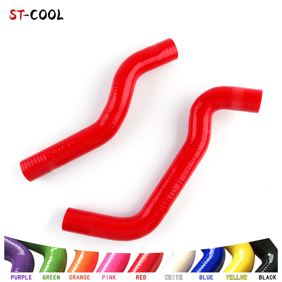 

For Toyota Camry 2001-2006 2.4L / Solara ACV30 2AZFE 2003-2008 Silicone Radiator Hoses Coolant Kit Silicon Tubes 2Pcs 10 Colors