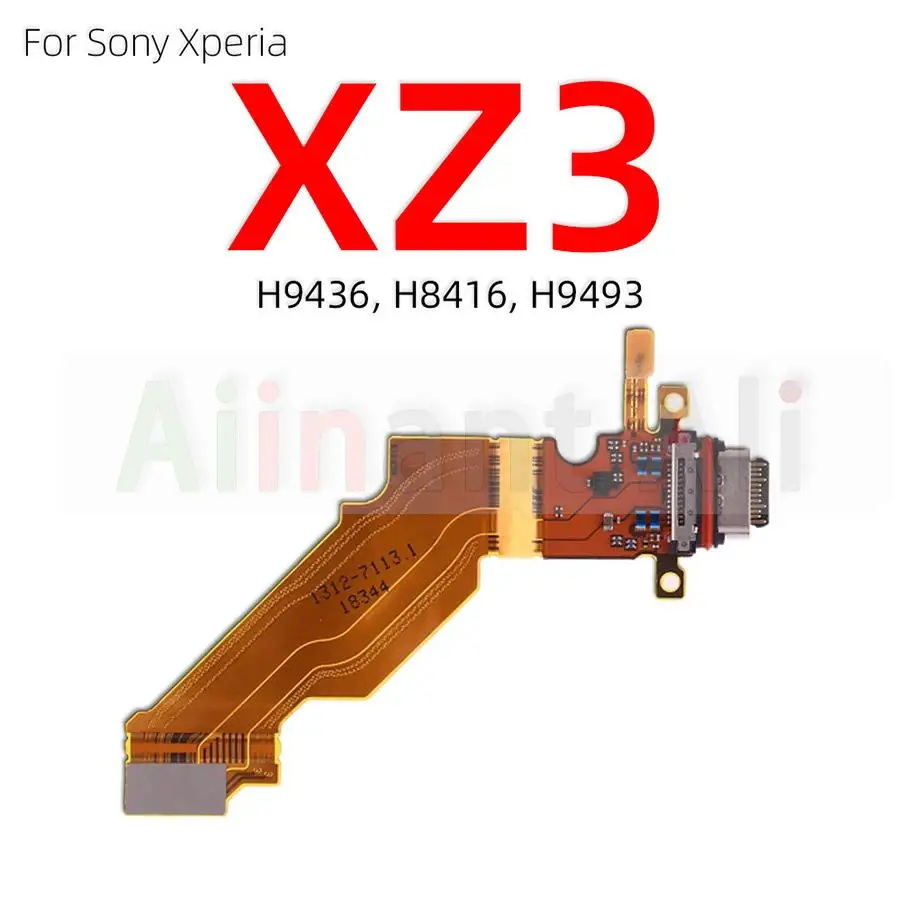 AiinAnt USB Dock Charging Connector Port Charger Flex Cable For Sony Xperia X XZ XZ1 XZ2 XZ3 Z3 Z4 Z5 Compact Premium Plus