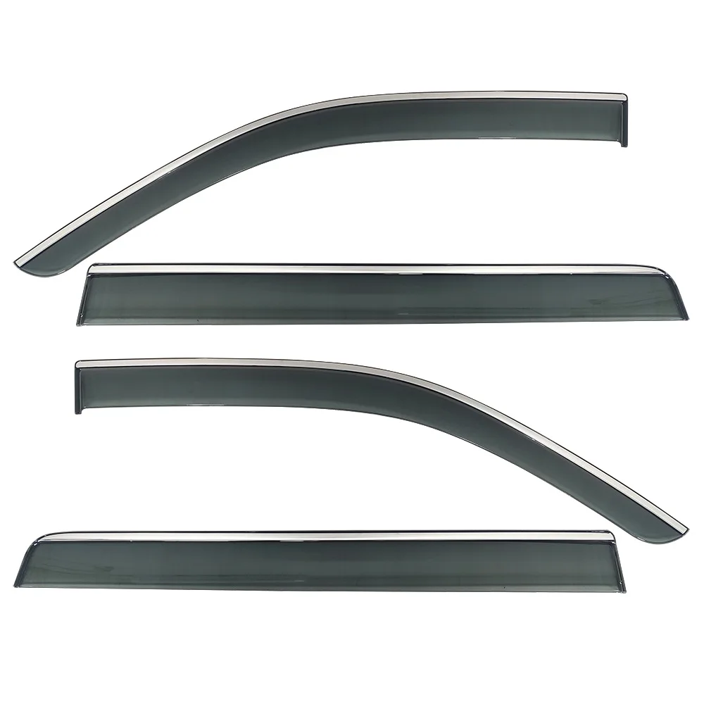 4PCS Chrome Window Visor Anti-scratch Wind Deflector For Haval H5 2023+