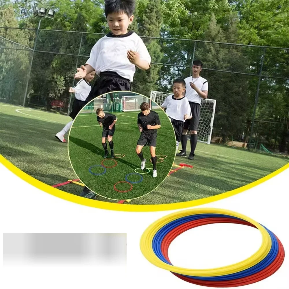 5pcs Durable Agility Training Rings Portable Football Soccer Speed Agility Training Rings Sport futbol Training Equipment