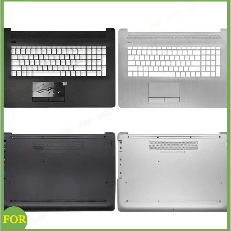 

New Bottom Case For 17-CA 17-BY 17-CR 17Q-CS 470 G7 TPN-I133 Laptop Top Lower Palmrest Replace Parts Silver Black L22508-001