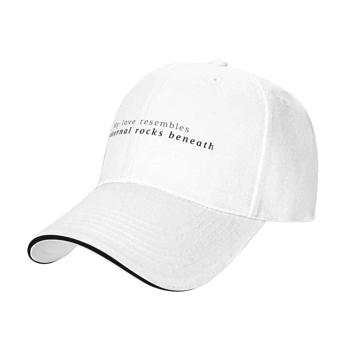 Gorras de Béisbol con Citas de la Película Wuthering Heights 2026, Heathcliff y Catherine, Estilo Gótico Romántico, Personalizadas, Unisex, Casuales, para Primavera
