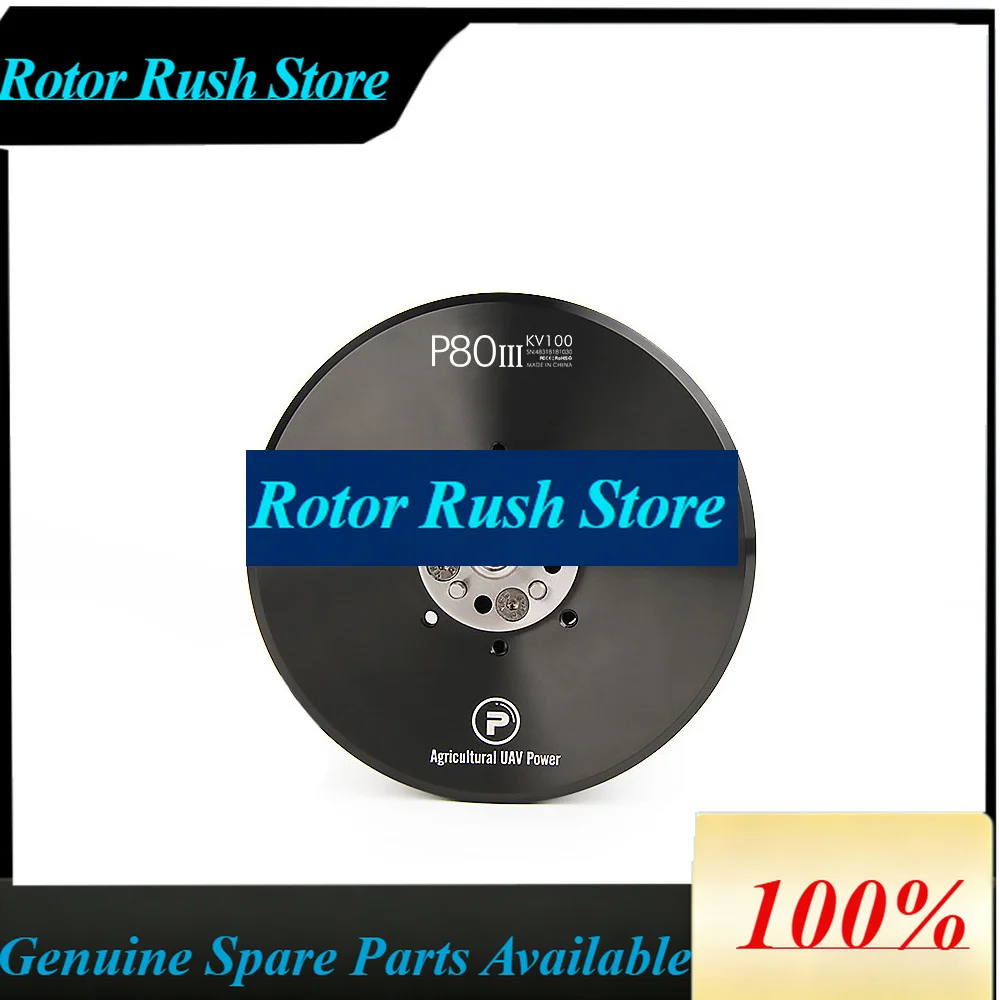 RoRus P80III Pin KV100 KV120 24V 48V Outrunner High Thrust Brushless Dc Motor For Agricultural U-AV Dr-one