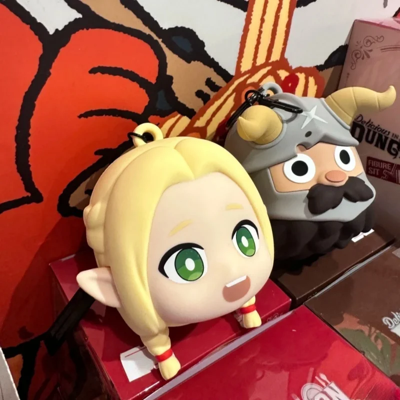 

Original Delicious In Dungeon Marcille Senshi Anime Peripheral Silicone Coin Purse Earphone Cover Bag Pendant Surrounding Toys