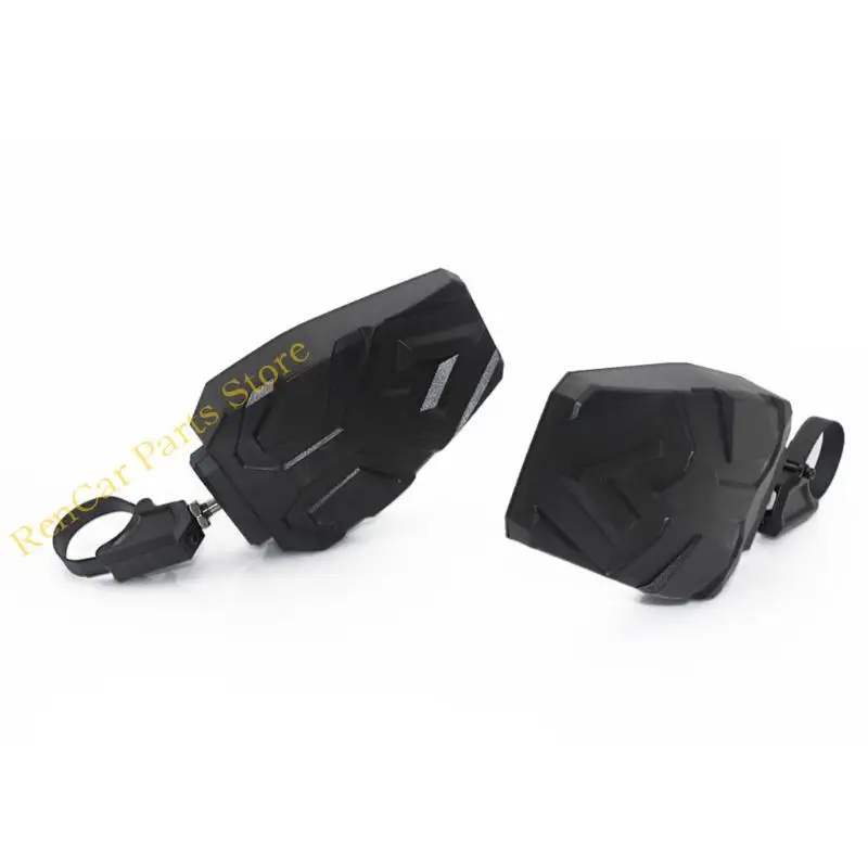 

F19A 2x UTV Side Mirrors Adjustable for 1.75 to 2 Inch Roll Cage All Terrain Vehicle