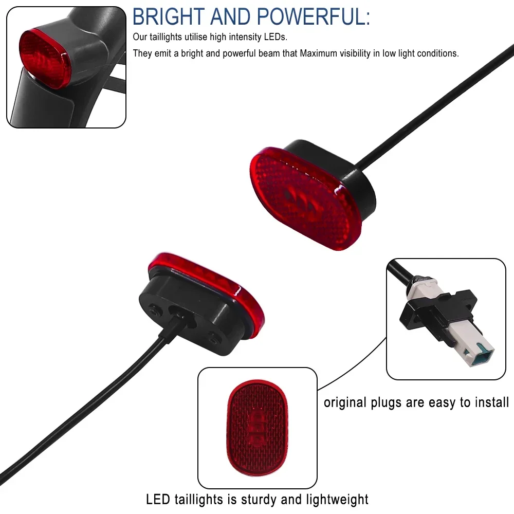 مجموعة واقي الطين الخلفي لهاتف Xiaomi Mi3 Pro 2 مع دعم لوحة الترخيص الفرامل الخلفية الضوء الخلفي ملحقات أجزاء الحرس الخلفي