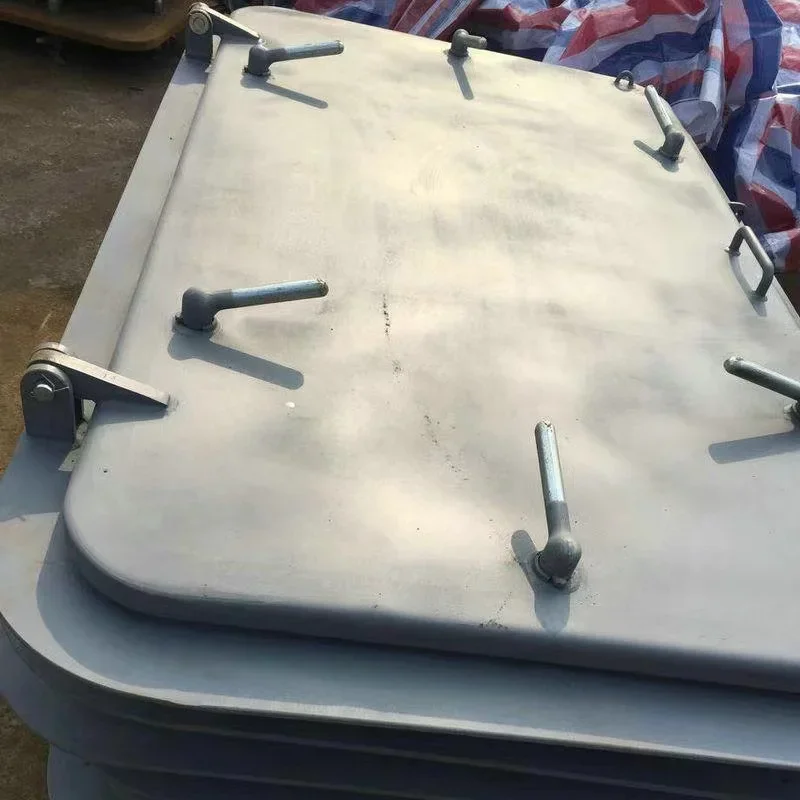 CCS Marine Weathertight Watertight Aluminum Or Steel Door With Hatch Cover For Ship