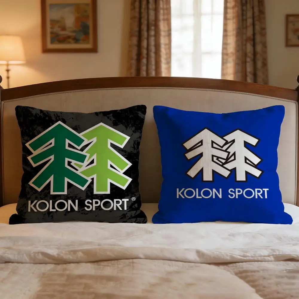 Brand KOLON SPORT Cushion Cover 4Pcs Decorative Covers Soft Cushion Case for Sofa Couch Decor 40x40 45x45 Pillowcases