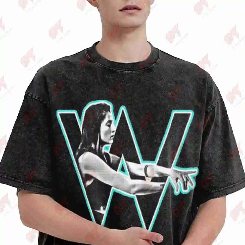 Charlotte De Witte Home Of Techno Rave Vintage Washed Tee Pure Cotton T-Shirt