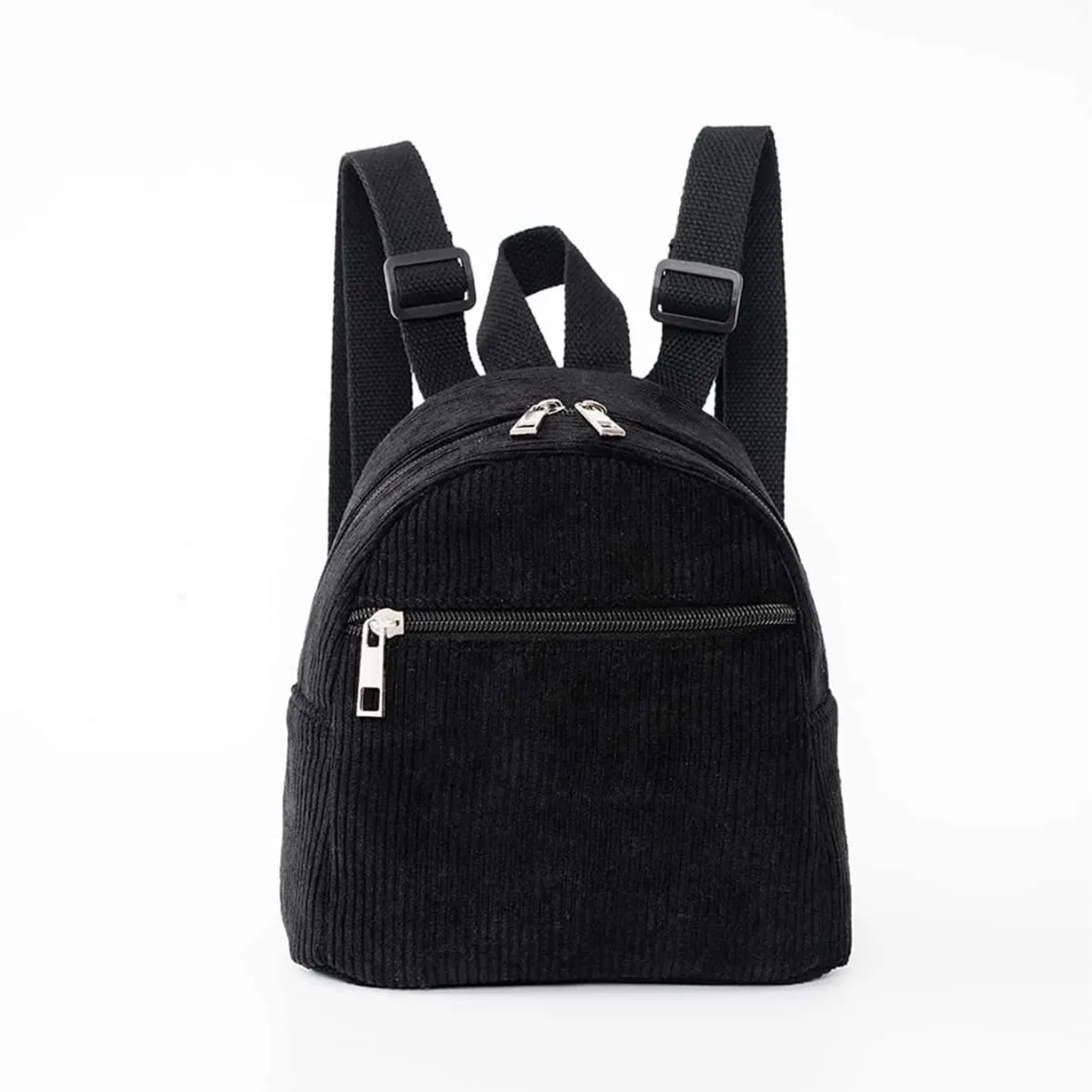 Grenzüberschreitender Bestseller-Rucksack Mini-Netz-Farbiger Mehrfarbiger Rucksack Modischer Cord-Rucksack Einfacher Lässiger Rucksack für Damen und Herren – Detail 5