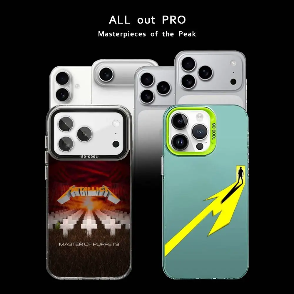

m-Metallica wallpaper1 Phone Case For iPhone17,16,15,14,13,12,11 Pro Max Blcak Matte Shockproof Cover