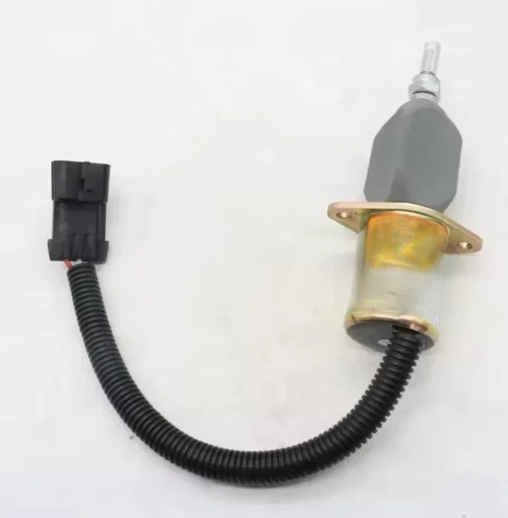 Solenóide de parada de combustível do motor para  EX215, Válvula solenóide, 24V Flameout, Válvula solenóide, 99453479