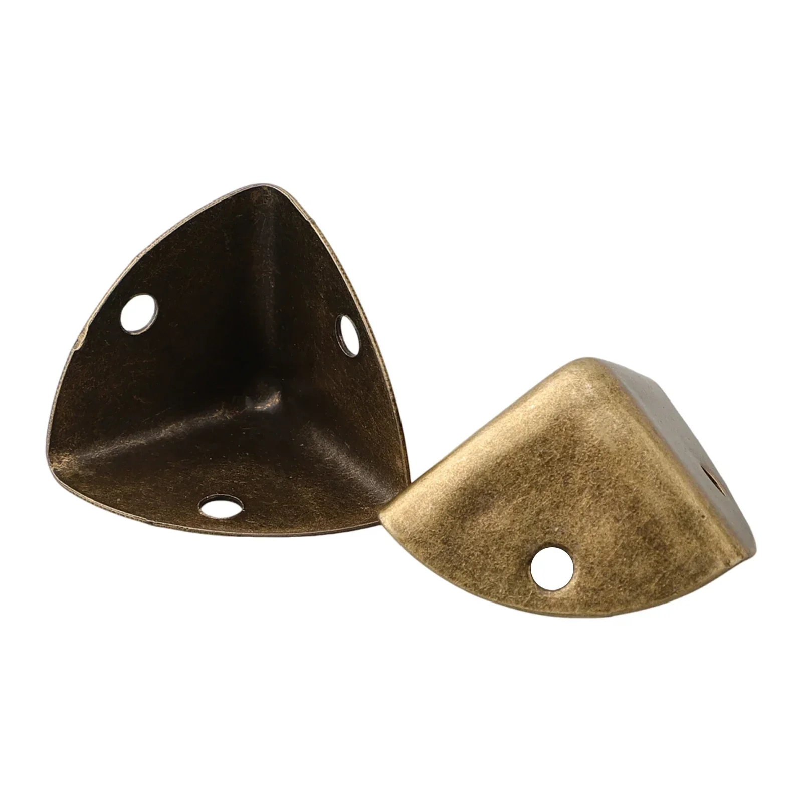 12Set Decorative Metal Jewelry Chest Gift Box Wooden Case Edge Corner Protector Corner Brackets Hardware Furniture Accessories