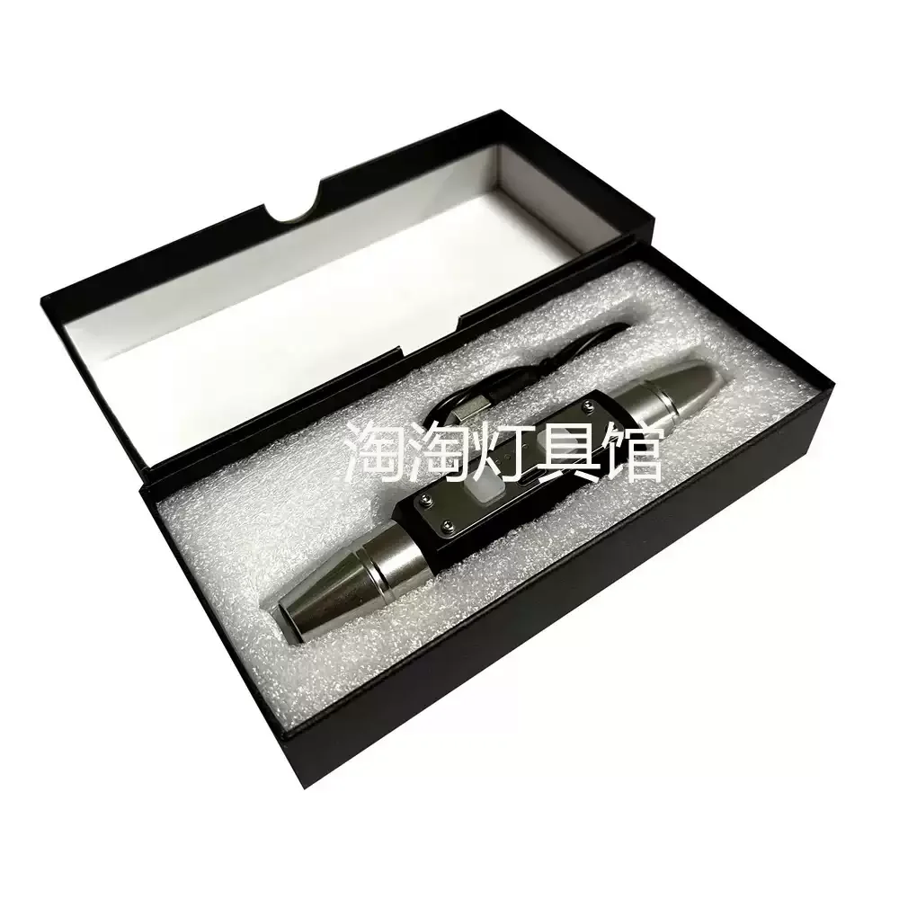 Longwave Shortwave UV Flashlight 254nm 365nm 395nm, Minerals Phosphor Detector UVA UVC Blacklight LED Torch for Rocks