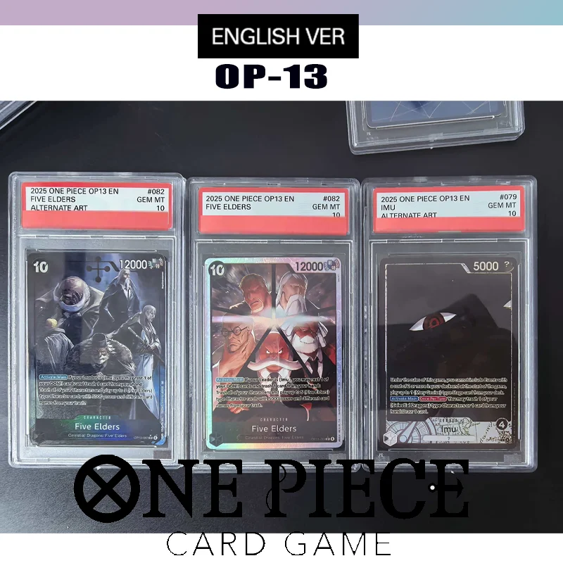 

Diy English Rating Card 2025 ONE PIECE OP13-CARRYING ON HIS WILL #079 IMU 082 FIVE ELDERS Collection Card