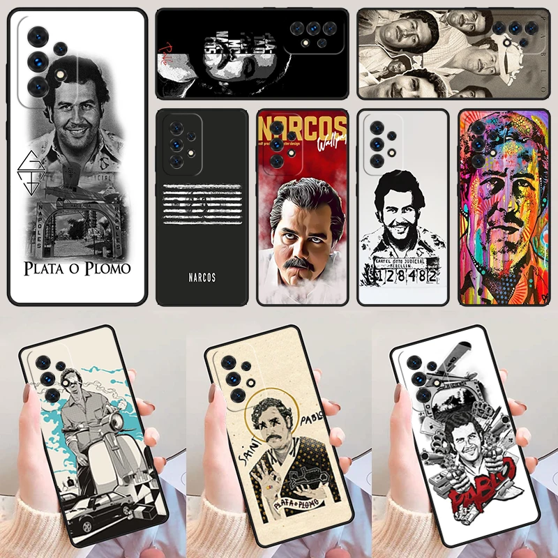 Pablo Escobar Narcos TV Series For Samsung A52 A72 A73 A20e A21S A50 A70 A11 A12 A42 A31 A40 A51 A71 A32 A80 A91 Phone Case