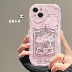 Ballerina girl Phone Case For Samsung Galaxy A54 A24 A33 A34 A73 5G A31 A32 A51 A52 A53 A71 A72 A30 A20 A50 A50S A30S soft