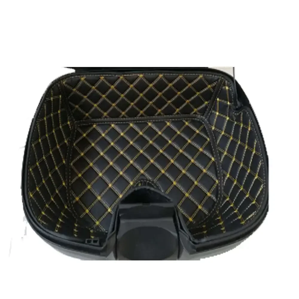 Motorcycle for SHAD SH37 SH44 SH 37 44 Trunk Cargo Liner Protector Seat Bucket Pad Storage Box Mat Leather Accessories