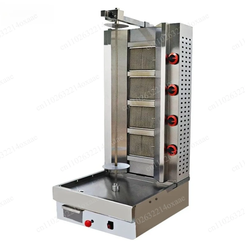 Automatic Rotating Kebab Grill Machine, Commercial Restaurant Cooking Equipment for Shawarma and Gyro