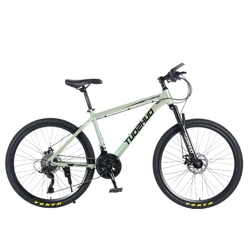 *forStudent Off-Road Bike Aluminum Alloy Frame 21 Speed Disc 26 Inch Front/Rear Suspension Lightweight Adults Outdoor Riding