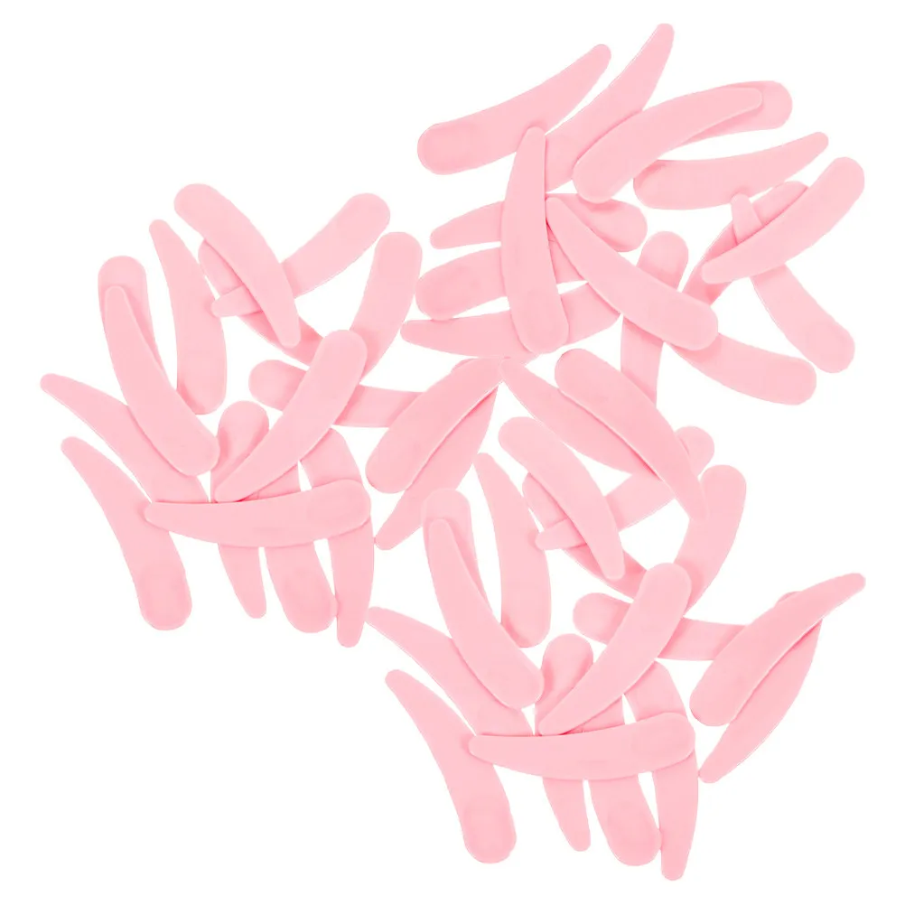 100Pcs Face Mask Spoon Moon Shape Skincare Spatula for Eye Cream Moisturizer Facial Masks Precise Application Gentle