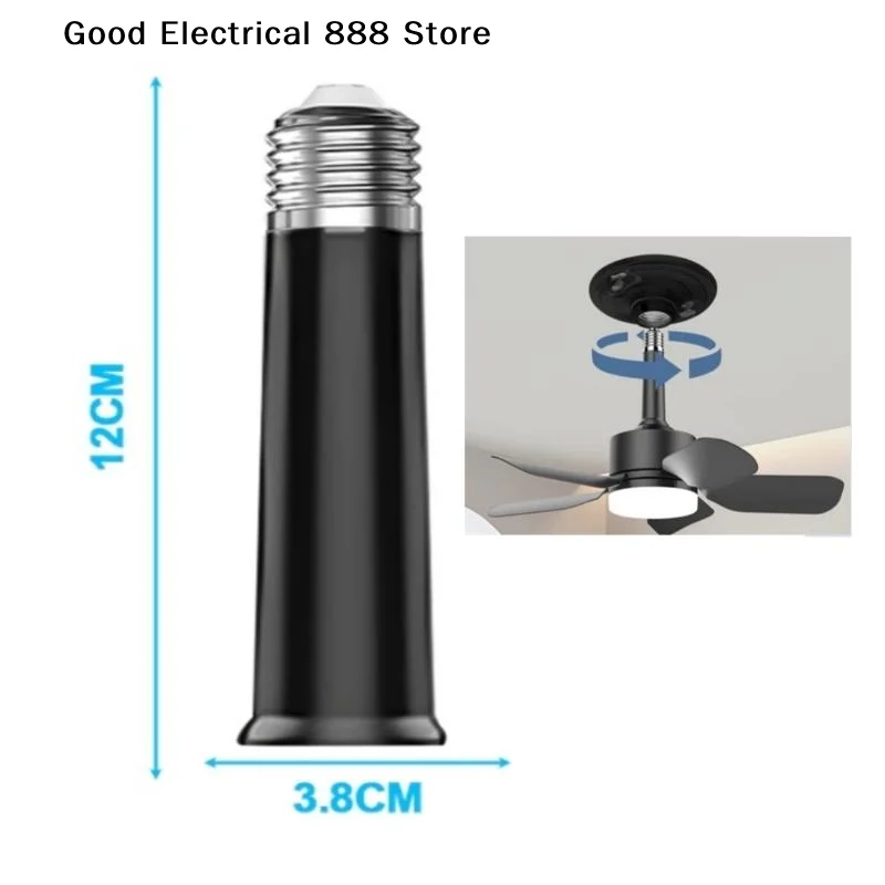 【G】1Pcs Universal 120mm E27 To E27 Extender Lamp Holder Base Bulb Extend Extension Socket Adapter LED Light Adapter Converter