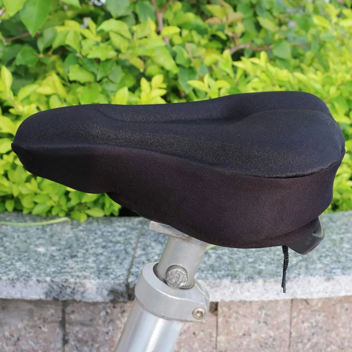 Bicycle Soft 3D Padded MTB Bike Saddle Seat Cover Cushion Sponge Foam Comfortable Saddles Mat Bicycle Seat Protective Cover
