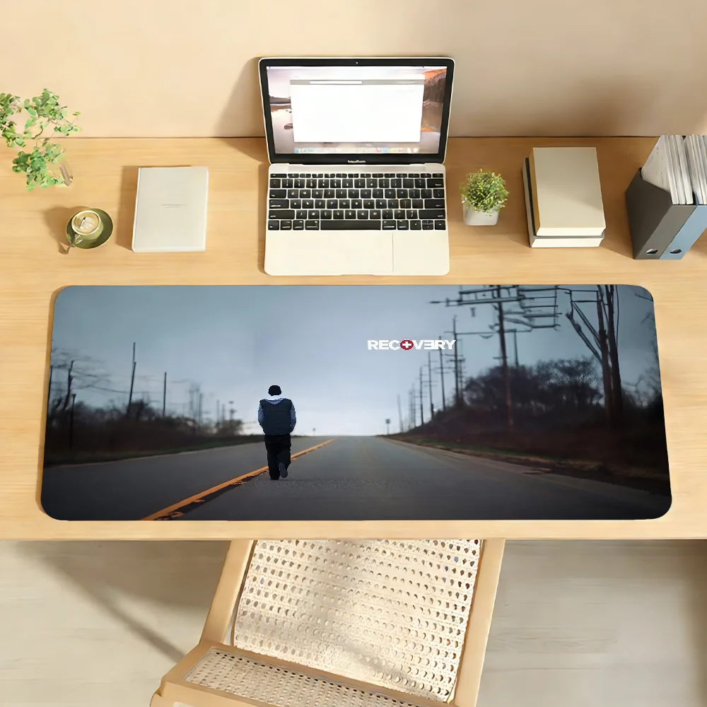 Rapper E-Eminem Mouse Pad Non-slip Locking Edge DeskMat PC Laptop Accessories Rubber Office Keyboard Large Game XXL Carpet