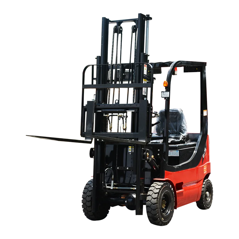 Elektryczny wózek widłowy hydrauliczny z szybką dostawą, akumulatorowy, o udźwigu 1,5 tony i 3 tony do transportu materiałów.