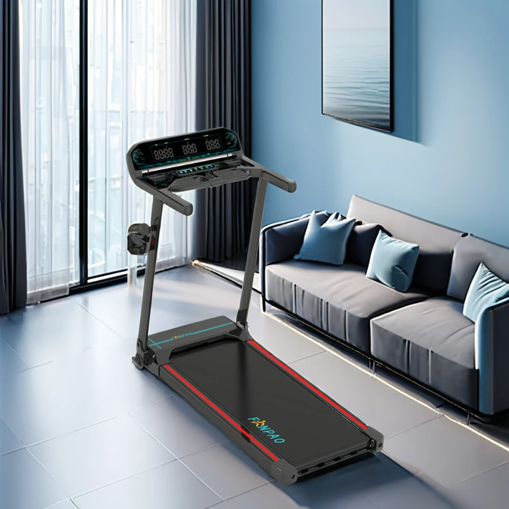 

ZJW STLF High Quality OEM Fantabulous Electric Treadmill Home Use 0.75 Adaptive Speed Technology Foldable Walking Desk LED Sc