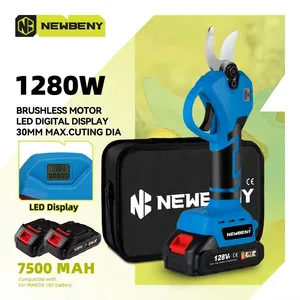 Newbeny podador elétrico sem escova, 2 engrenagens, galhos de árvores sem fio, ferramenta de poda elétrica de jardim para makita, bateria de 18v 12 principais vendas alicate multiuso makita - №9