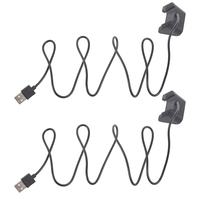 2X USB Charging Cable Cradle Dock Charger For Xiaomi Huami Amazfit Bip Smart Watch Youth Edition Smartband Chargers