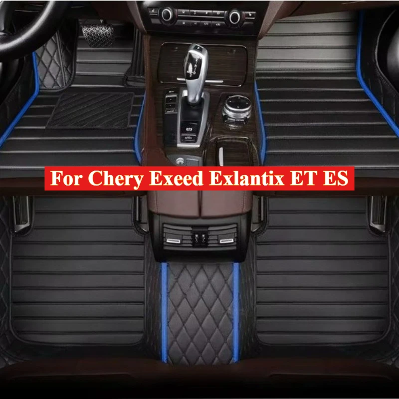 

Автомобильные коврики на заказ для Chery Exeed Exlantix ET ES 2024-2025, аксессуары для интерьера, авто кожаные коврики, подушка багажника