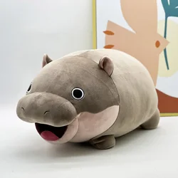 Moo Deng Plush Toys Cute Soft Stuffed Cushion Cartoon Hippopotamus Pillow Home Decor Dolls For Kid Girl Birthday Christmas Gift