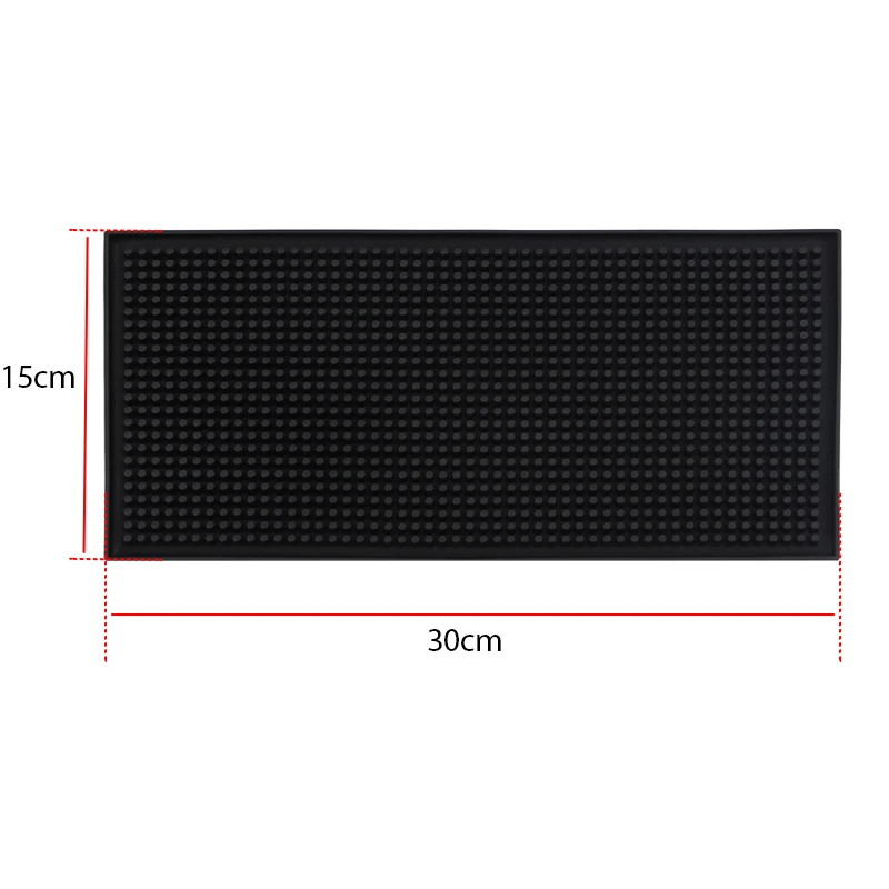 Beer Bar Mat Rubber Drip Tray Waterproof Heat Resistant Durable Kitchen Drain Mat Dish Drying Mat For Home Bar Cafe